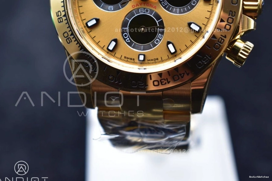 SA 761 Dial 1:1 YG FreshLook on BTF 116508 Black Daytona YG Edition Best Bracelet 1101